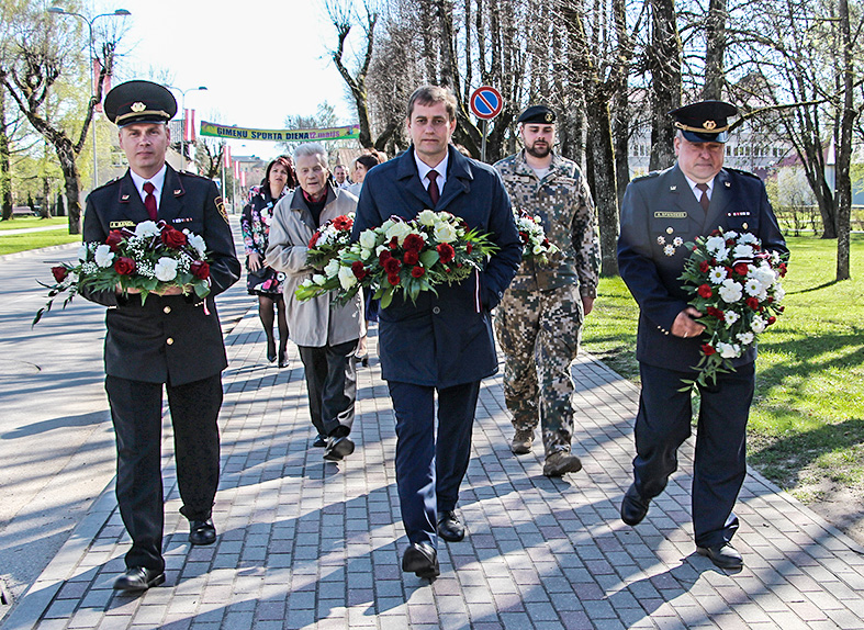 Limbažos 4. maijā godina policistus, ugunsdzēsējus glābējus, zemessargus