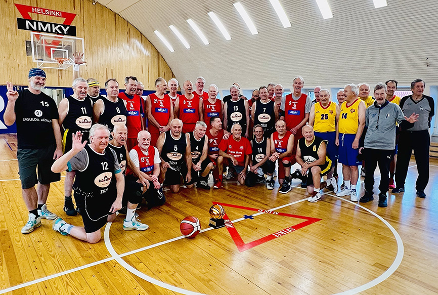 Limbažu basketbola vecmeistari uzvar starptautiskā turnīrā Somijā