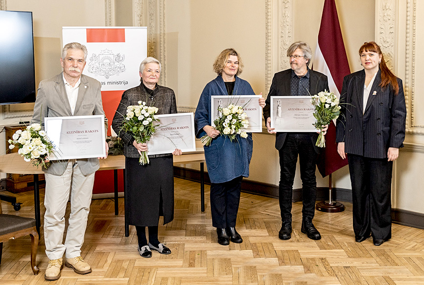 TLMS «Dzilna» vadītāja starp kultūras jomas apbalvojuma saņēmējiem