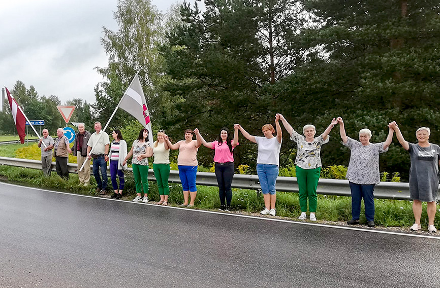 Viļķenieši apmeklēja Valkas pusi