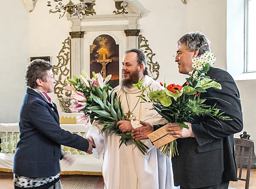 Pļaujas svētku un  260. jubilejas atzīmēšana baltajā Skultes dievnamā