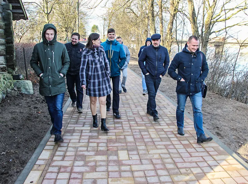 Pabeigti darbi Krasta ielā Salacgrīvā