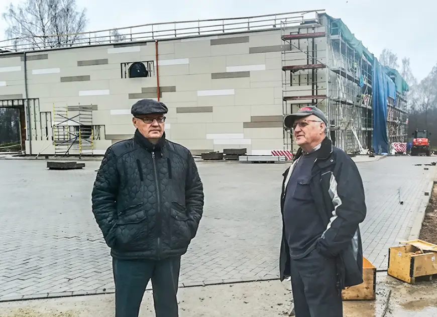 Vēl mēneši trīs, un peldbaseins Limbažos būs gatavs!