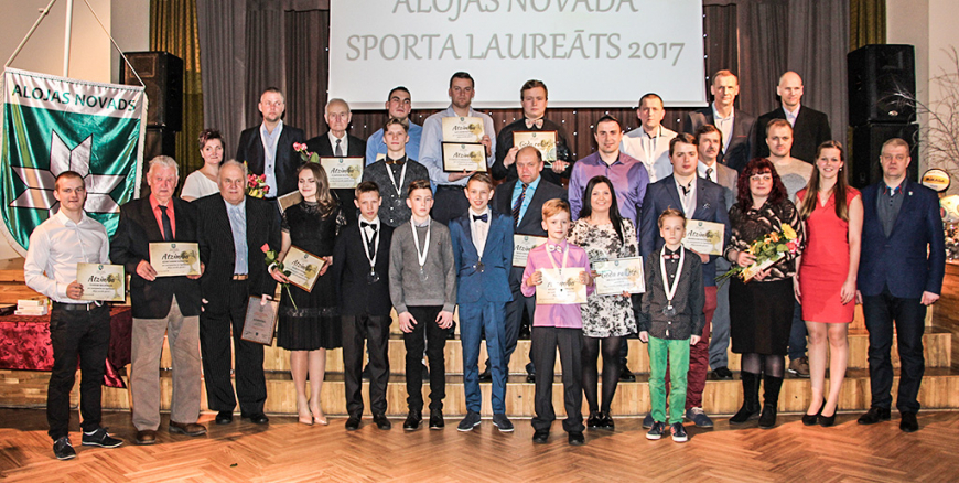 Godina Alojas novada sporta laureātus