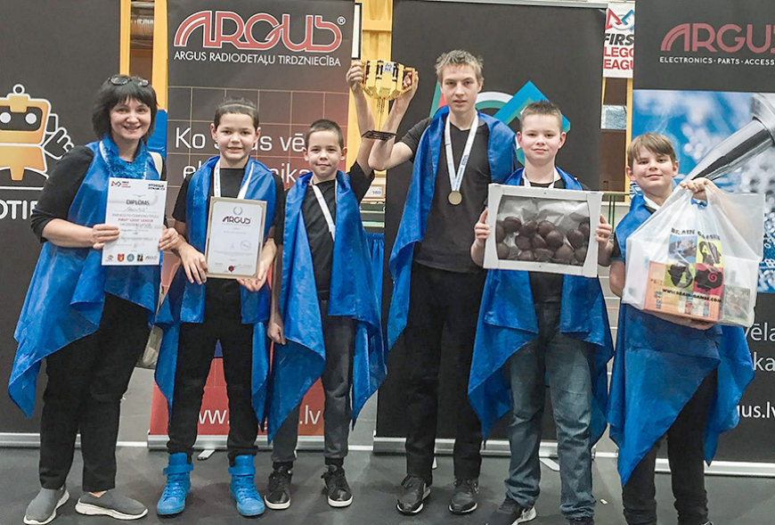 Staicelieši – robotikas čempioni Latvijā