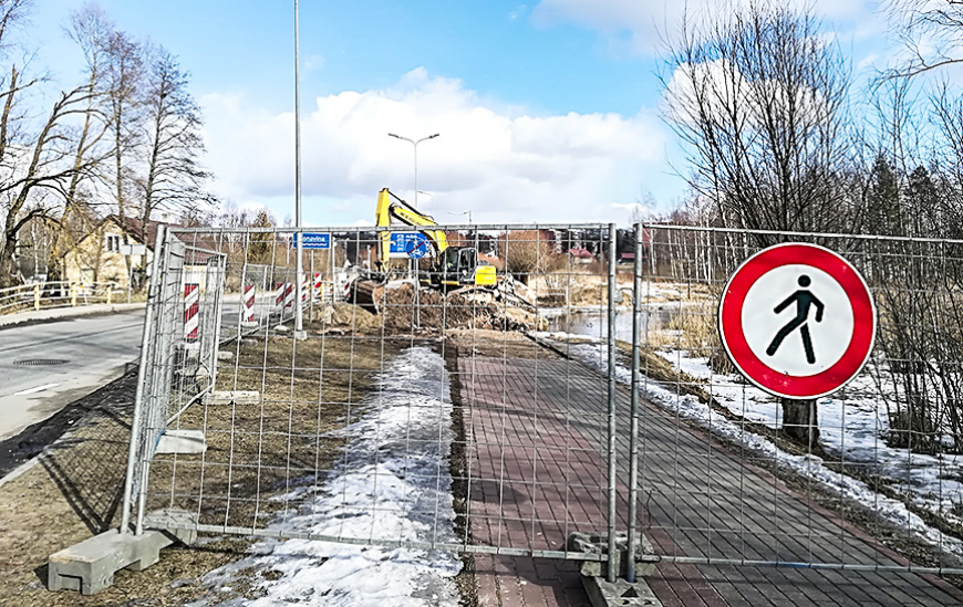 Sākusies Donaviņas tilta pārbūve Limbažos