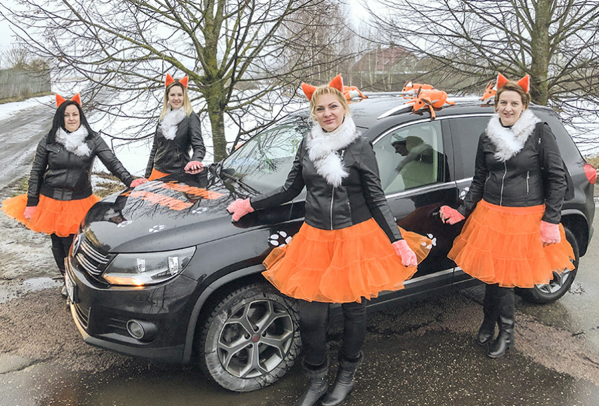 Sieviešu dienas rallijā arī «Lēdurgas Lapsiņas»