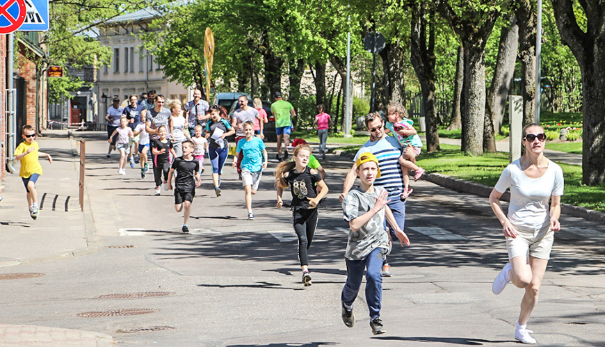 Limbažos jau sesto reizi Ģimeņu sporta diena