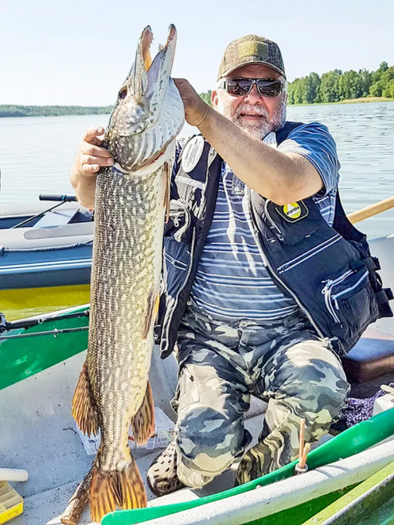 Guntaram gaidītā zandarta vietā pieteicās varena līdaka