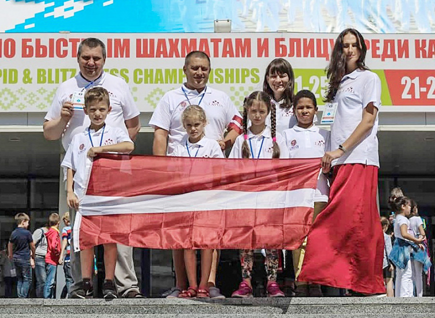Jaunajiem šahistiem labs sniegums starptautiskās sacensībās