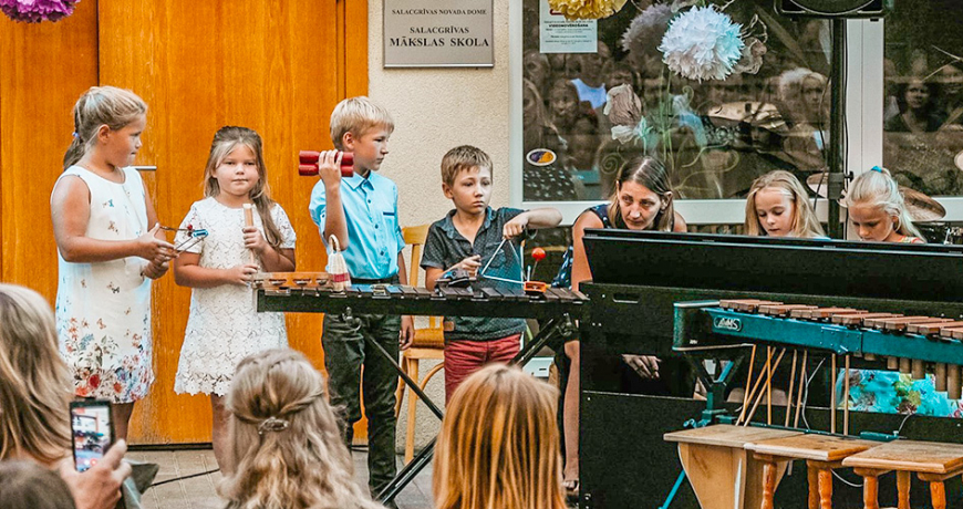Salacgrīvas mūzikas skolā vasaras meistarklases jau piekto gadu