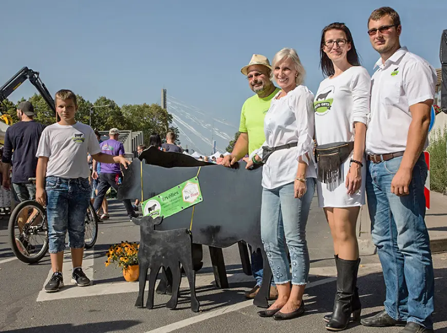Mūspuses ražotāji savu produkciju piedāvāja Rīgā