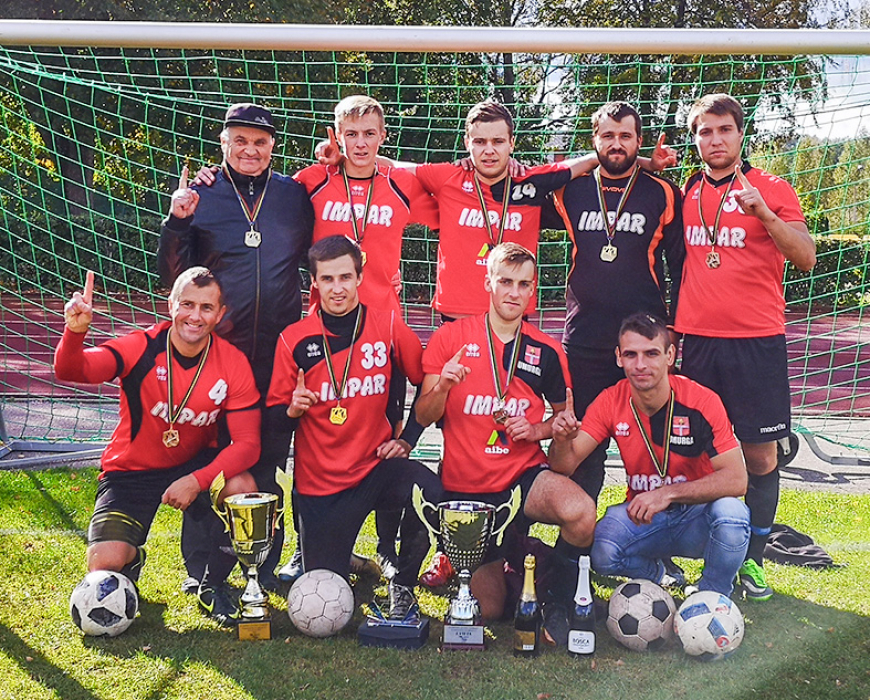 «Impar» futbolistiem dubultpanākums OC «Limbaži» čempionātā