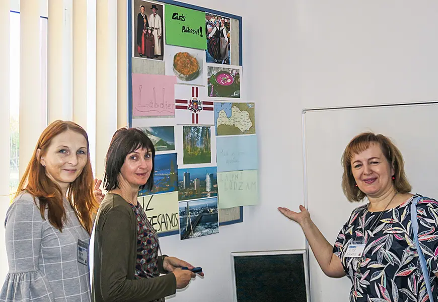 Pāles pamatskolā – aktīvs starptautiskās sadarbības rudens