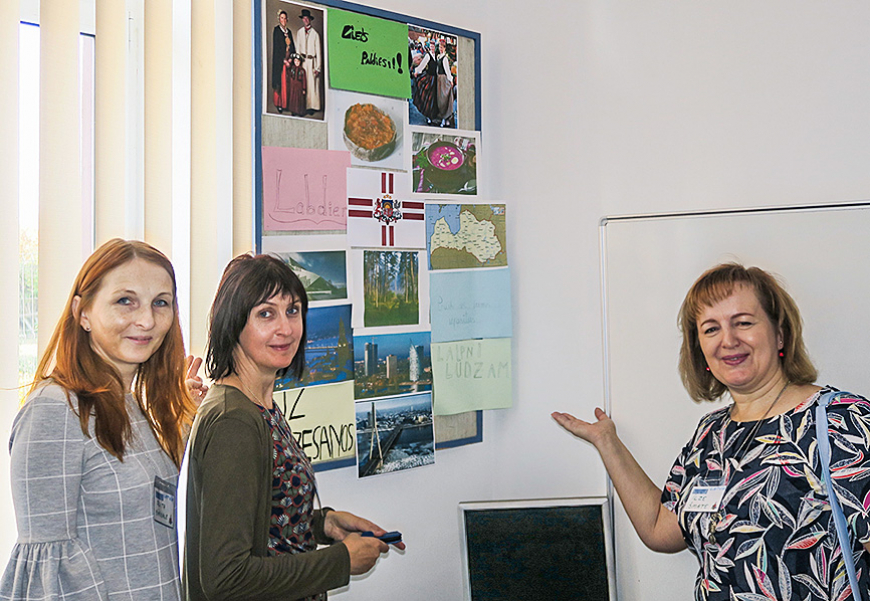 Pāles pamatskolā – aktīvs starptautiskās sadarbības rudens