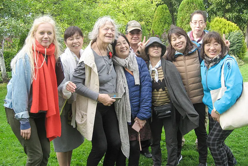 Salacgrīvas novadu apmeklēja Japānas delegācija