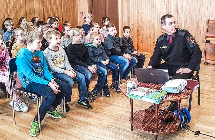 Arī mūspuses sākumskolēni iesaistās 112 dienā