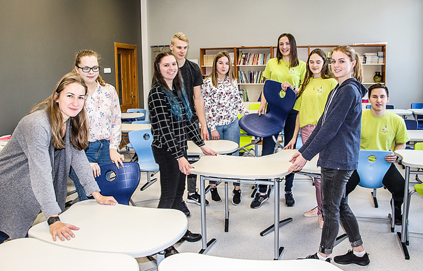 Limbažu novada ģimnāzijā jaunumu un pārmaiņu laiks