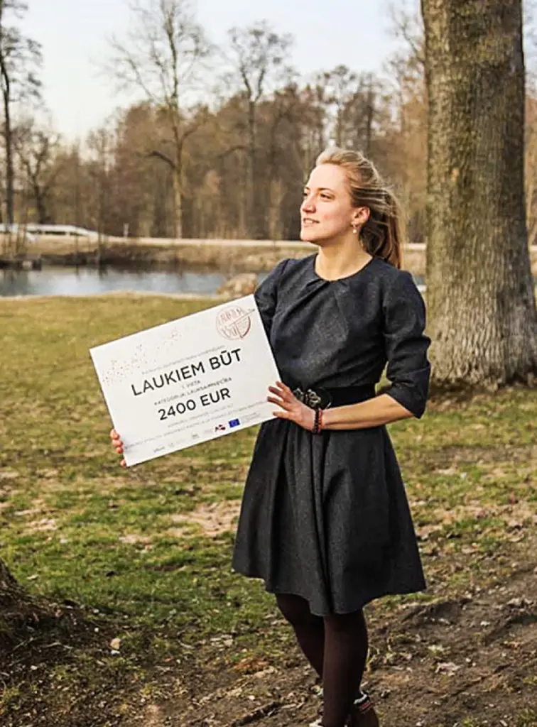 «Laukiem būt!» uzvar bijusī lēdurdziete Dace Damberga