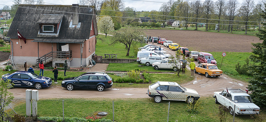 Mūspusē notika VAZ mīļotāju saiets