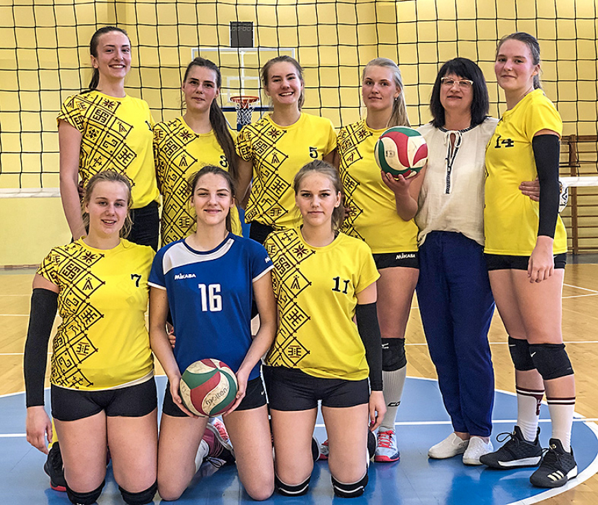 U-19 volejbolistes sezonu noslēdz 6. vietā Latvijā