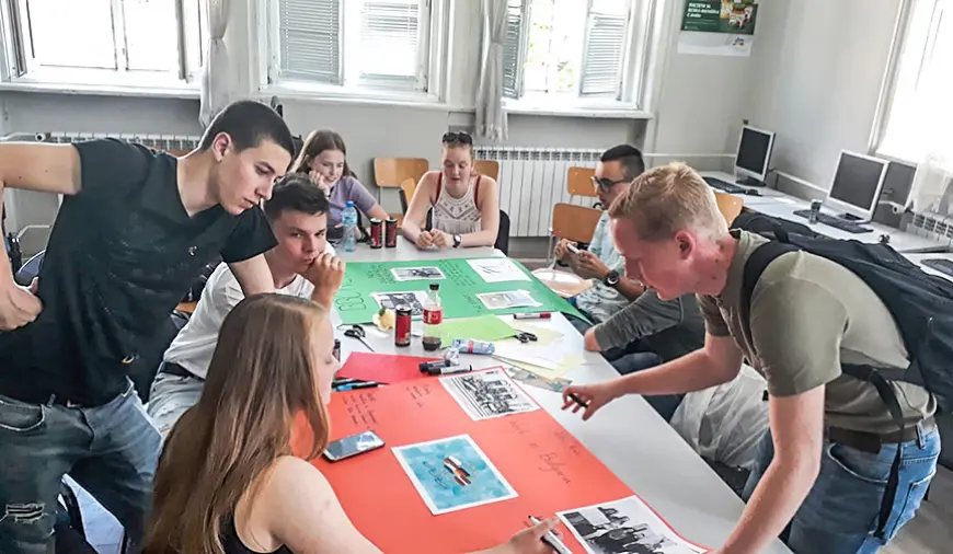 Limbažu novada ģimnāzijas skolēni un pedagogi – Bulgārijā