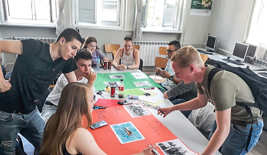 Limbažu novada ģimnāzijas skolēni un pedagogi – Bulgārijā