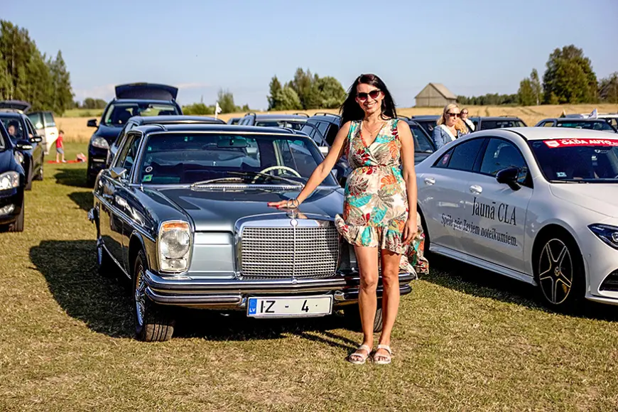 Mūspuses iedzīvotāji iedvesmo «Latvijas Mercedes-Benz kluba» biedrus