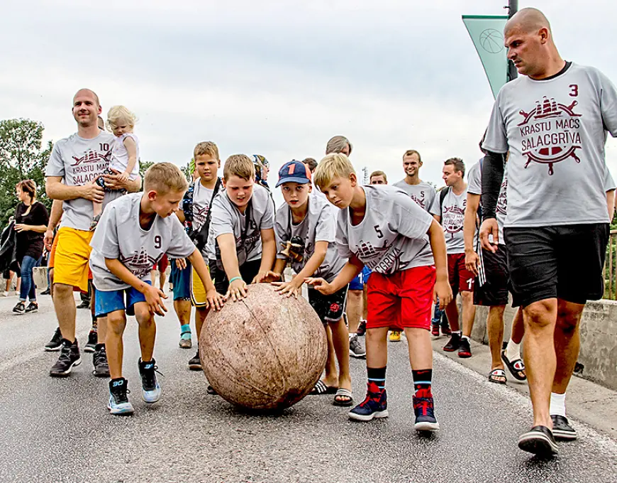 Šogad Salacgrīvā basketbola mačos uzvar labais krasts