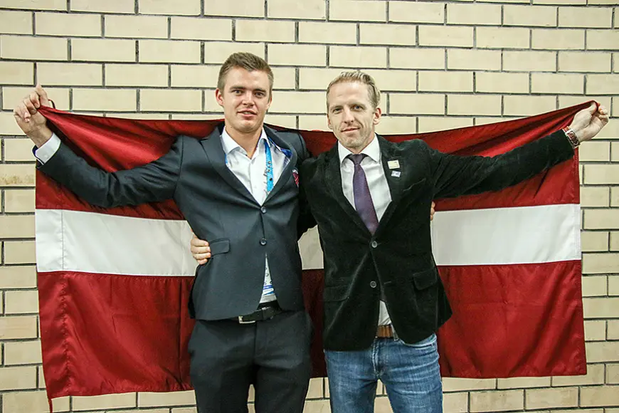 Bīrinietis rāda prasmes konkursā «WorldSkills» Kazaņā
