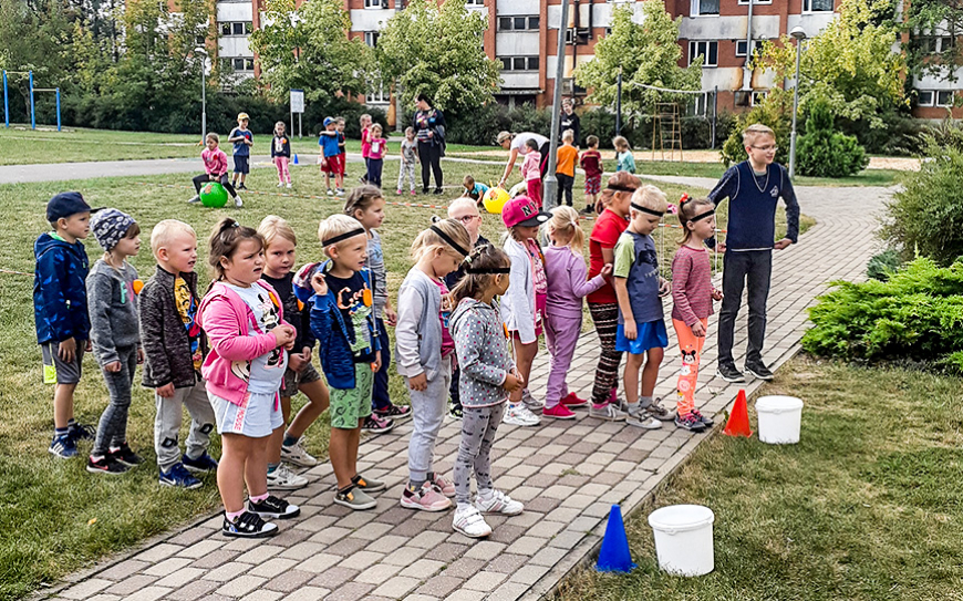 Sportiskais septembris Lādezera pamatskolā