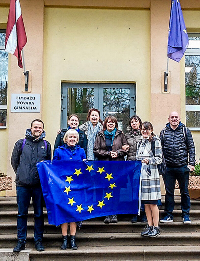 Četru valstu skolotāju tikšanās Limbažos «Erasmus+» programmā