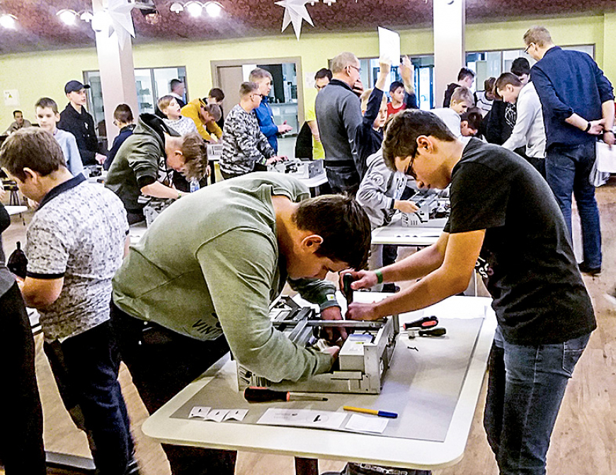 Arī ainažnieki piedalās «Elektronikas dienā 2019»