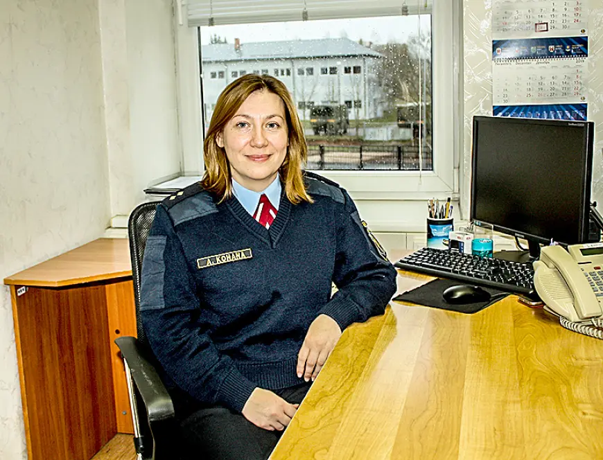 Kriminālpolicijas inspektorei Alinai profesionālie svētki ir nozīmīgi