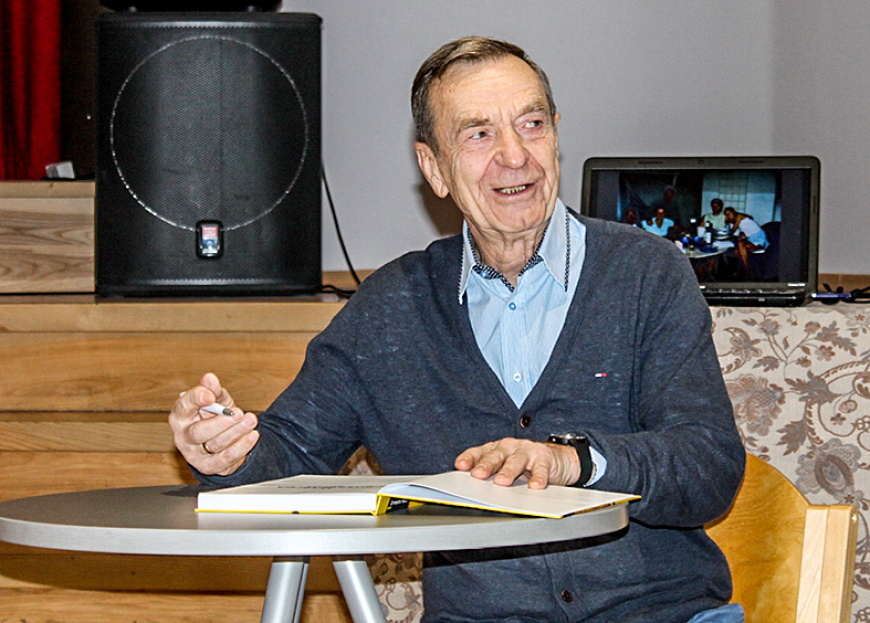 Krimuldas novadā atver novadnieka Ernesta Pūces grāmatu