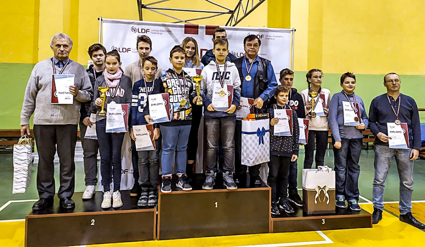 Mūsu dambretisti – valsts čempioni
