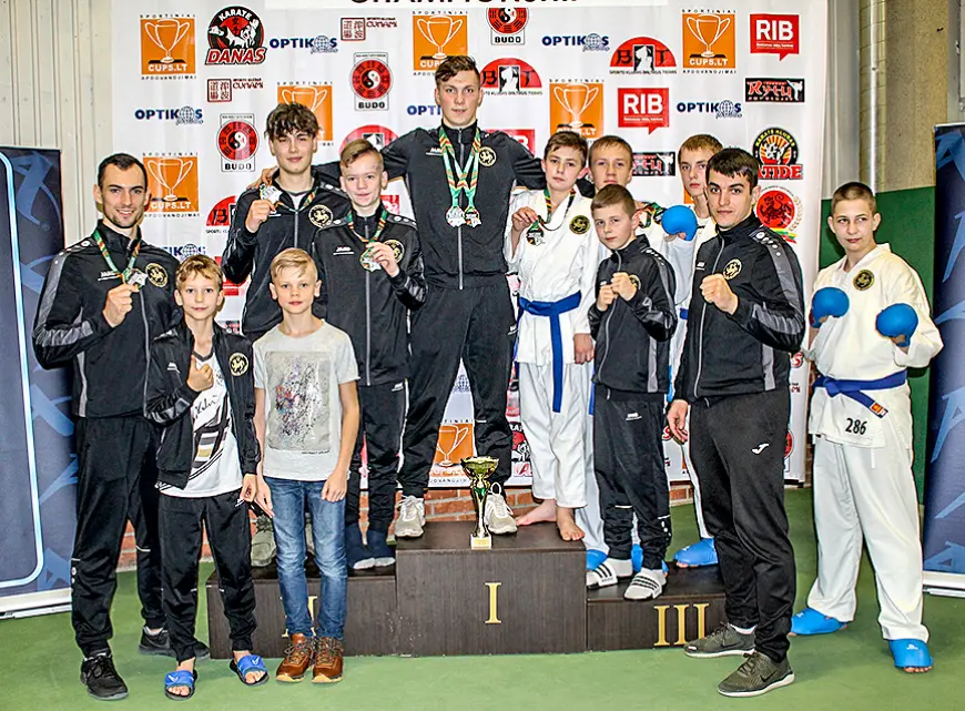 Alojas karatistiem medaļas Baltijas čempionātā