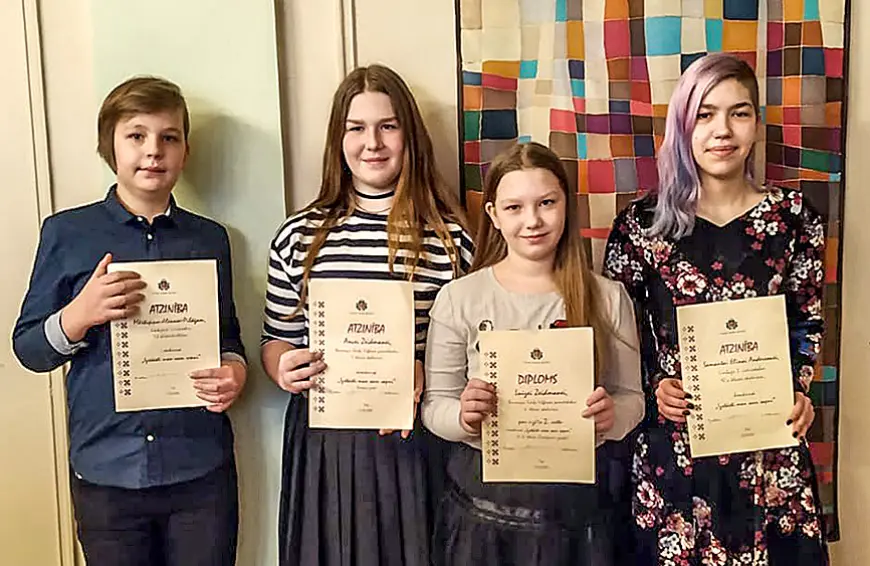 Mūspuses skolēniem panākumi konkursā «Izstāsti man savu sapni!»