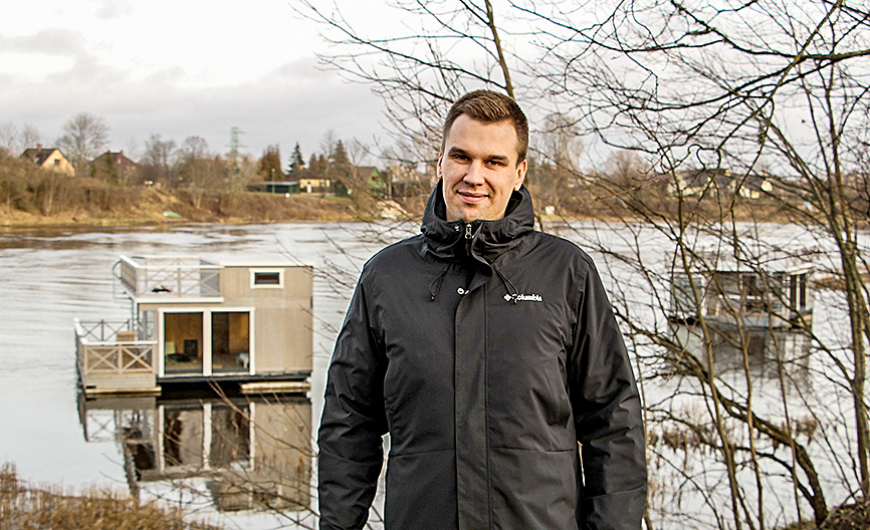 Šovasar Salacā varēs baudīt dabu, apmetoties peldošās naktsmītnēs
