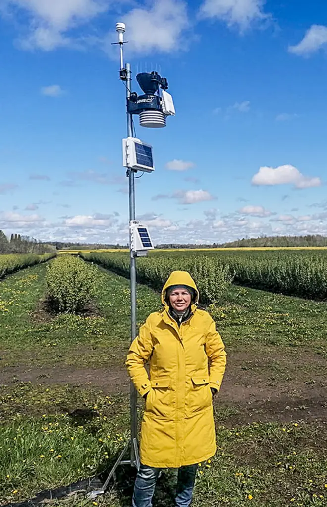 «Krogzemei» uzstāda meteoroloģisko iekārtu