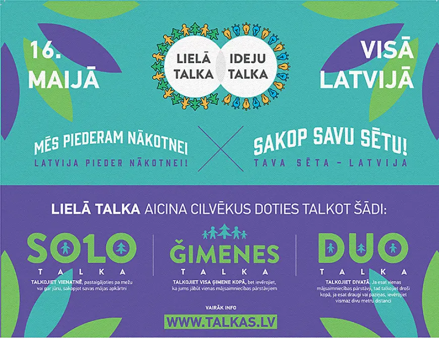 Piedalīsimies citādā Lielajā talkā!