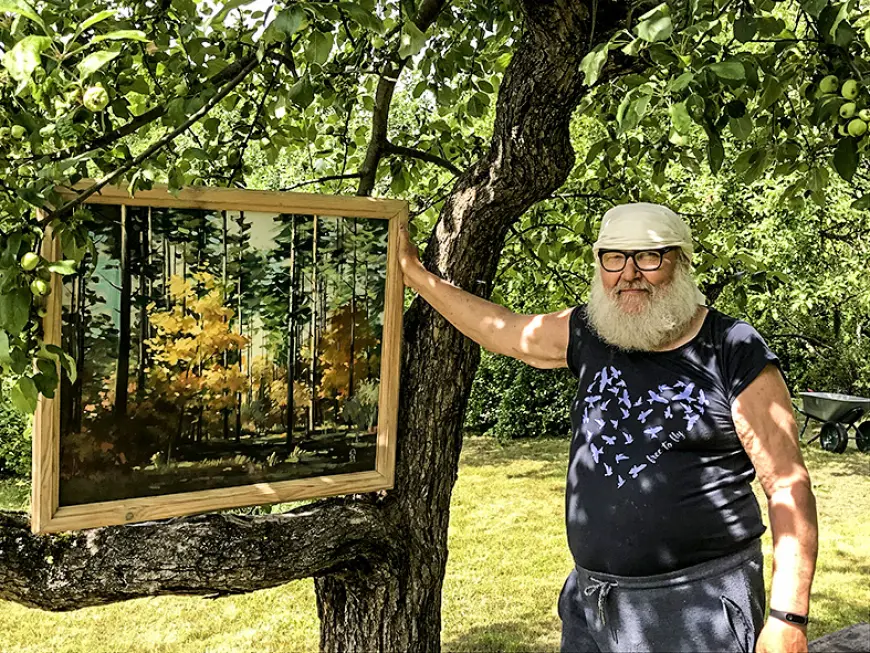 Mākslinieks, kura ainavās dabai ir dvēsele