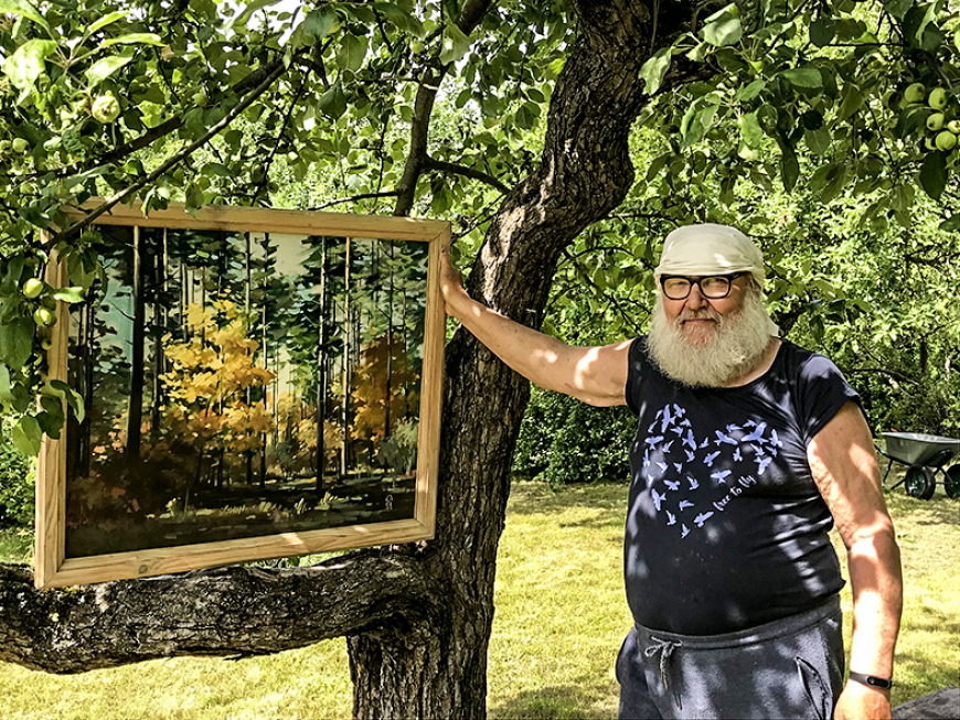 Mākslinieks, kura ainavās dabai ir dvēsele