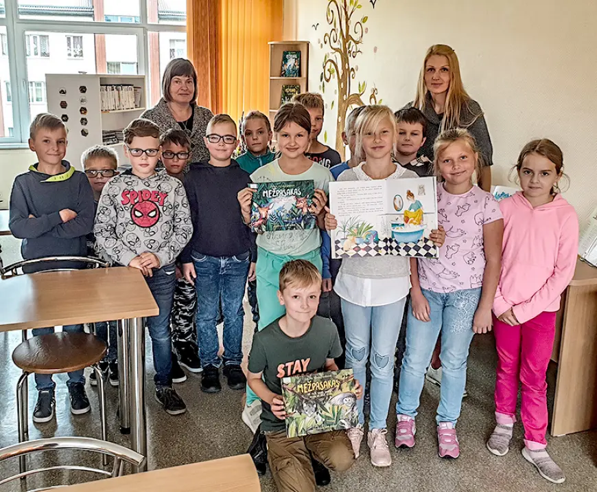 Limbažu BLC piepildīta tikšanās ar rakstnieci Lauru Vinogradovu