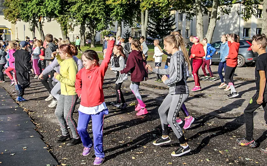 Olimpiskajā dienā piedalās arī mūspuses skolēni
