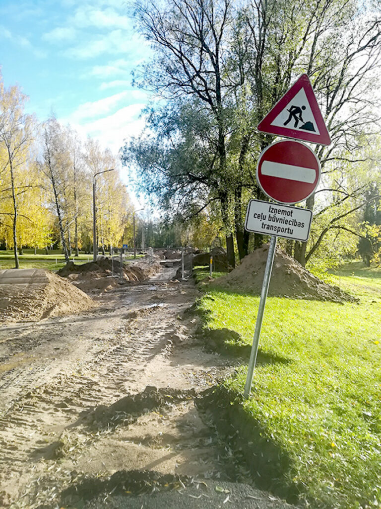 Sākta Ievu ielas pārbūve Limbažos