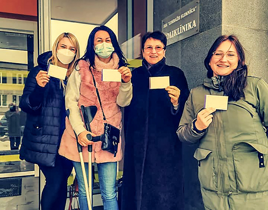 Skultes un Vidrižu doktorāta mediķi ir par vakcināciju