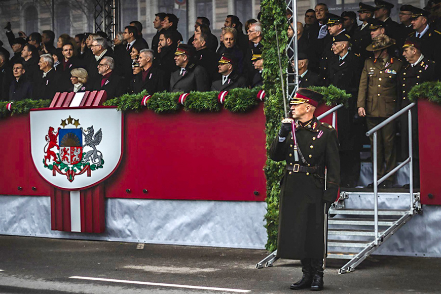 Ar piederības sajūtu Latvijas armijai un savām mājām