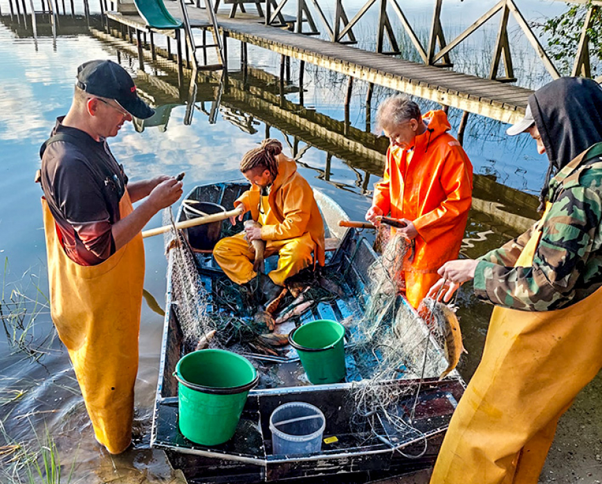 Katvaru ezera kontrolzvejas pirmie secinājumi iepriecinoši