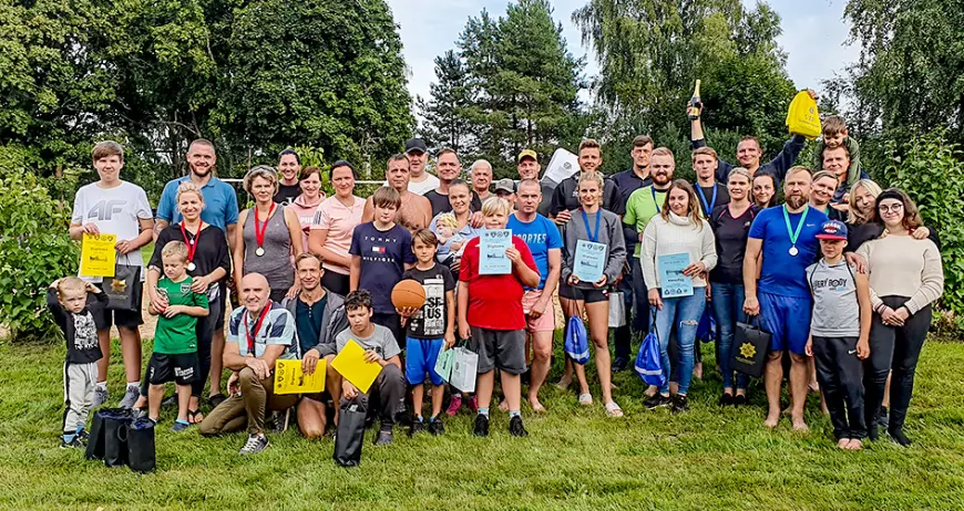 Mūspuses operatīvie dienesti tiekas sporta svētkos